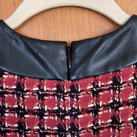 J. McLaughlin Plaid Printed Dress Sz M - Picture 5 of 6